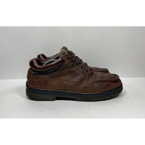 Timberland Icon Chukka Gore Tex Boots Mens 11.5 Brown Leather Waterproof Shoes - Picture 1 of 8